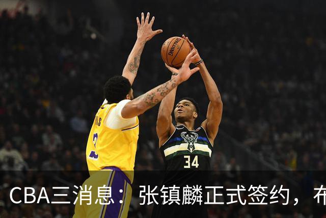 CBA三消息：张镇麟正式签约，布朗和广厦有矛盾，中国男篮增劲敌